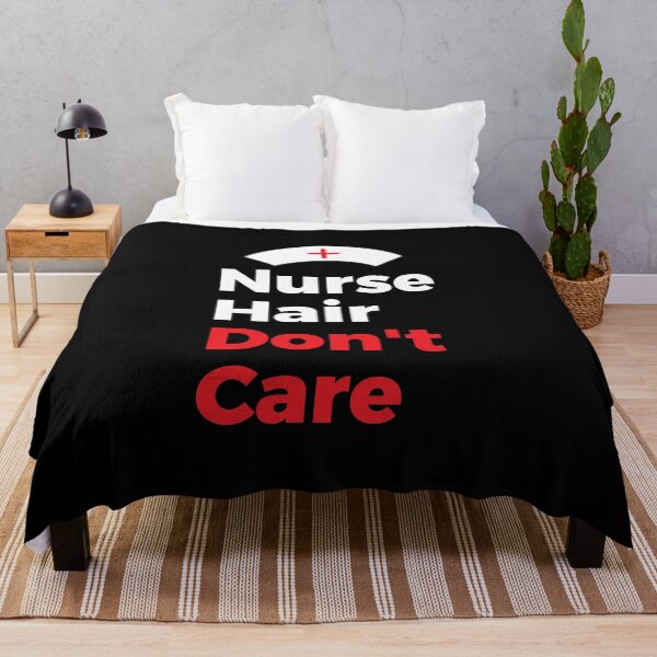 Item preview, Nurse Hair Don't Care Design For Rn With Broom Hair product designed and sold by AYDreamers.