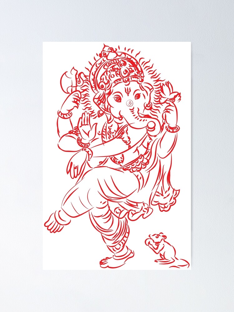 Jai Shri Ganesha | Tantra art, Lord ganesha paintings, Ganesha art