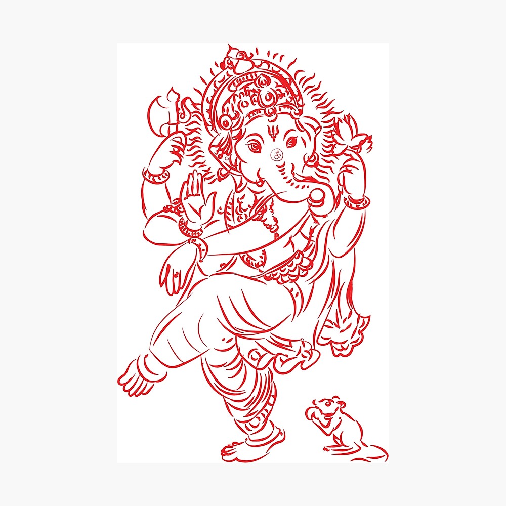 lord Ganesha dancing t-shirt | lord Ganesha dancing poster ...