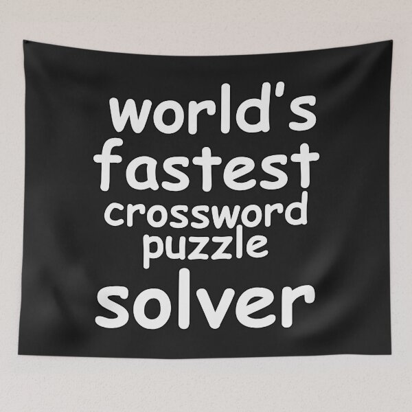 Item preview, world's fastest crossword puzzle solver designed and sold by amadonms.