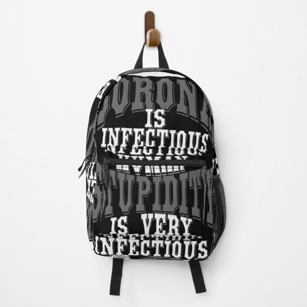Item preview, Corona is contagious Stupidity is highly contagious designed and sold by MyREDBlack.