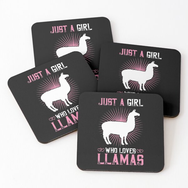 Item preview, Just A Girl Who Loves Llamas For A Teen Girl graphic designed and sold by AYDreamers.