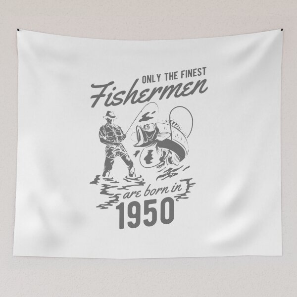 Item preview, Only The Finest Fishermen 1950 Birthday Fishing Gift designed and sold by haselshirt.