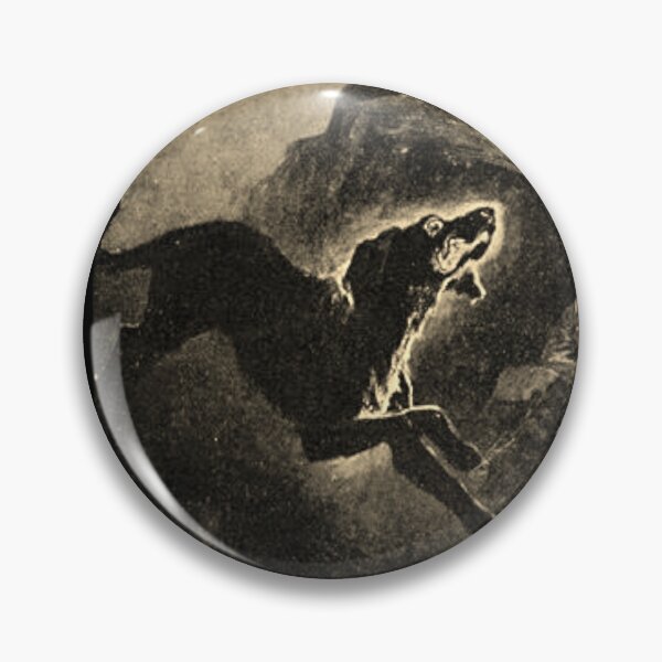 Item preview, Sherlock Holmes - Hound Of The Baskervilles (Vintage Illustration) designed and sold by CrimeLab.