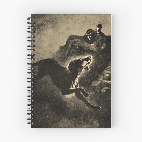 Item preview, Sherlock Holmes - Hound Of The Baskervilles (Vintage Illustration) designed and sold by CrimeLab.