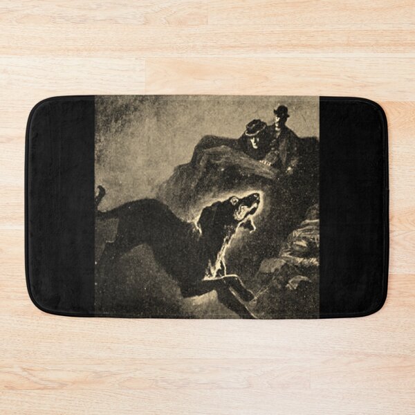 Item preview, Sherlock Holmes - Hound Of The Baskervilles (Vintage Illustration) designed and sold by CrimeLab.