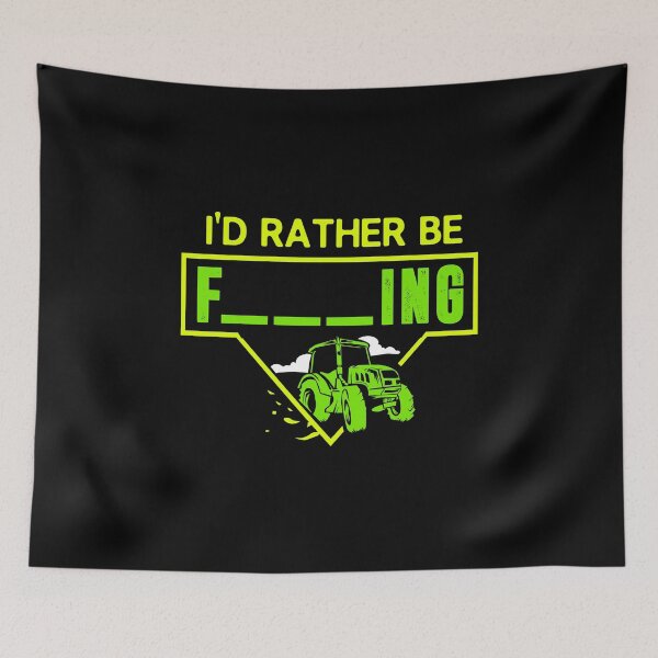 Item preview, Mens I'd Rather Be Farming Tractor Design For A Hobby Farmer design designed and sold by AYDreamers.