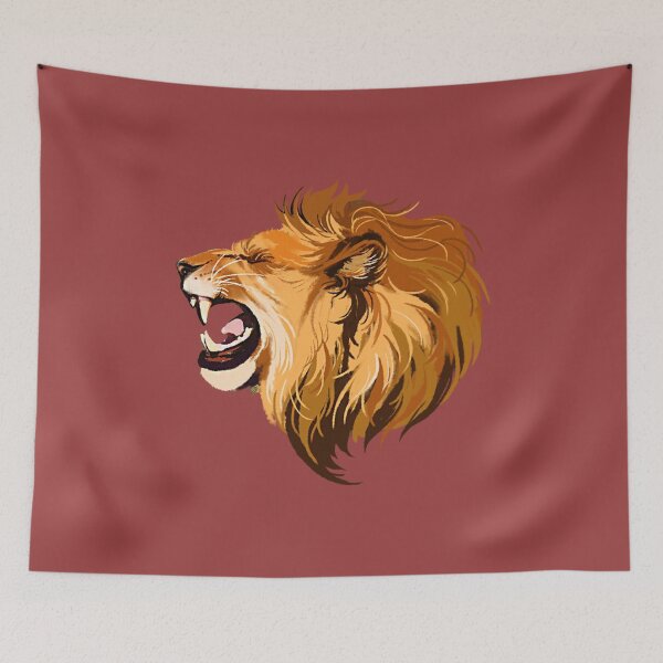 Item preview, Indian lion head side designed and sold by diab diab.