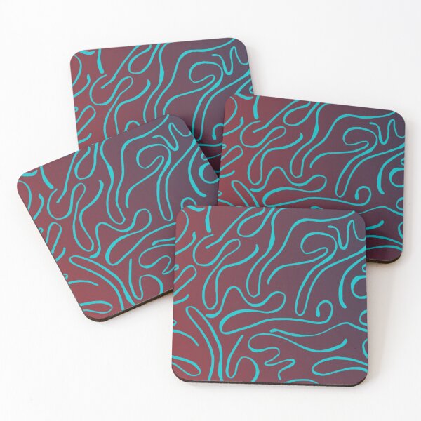 Item preview, Gradient navy blue patterns designed and sold by Shineyarts.