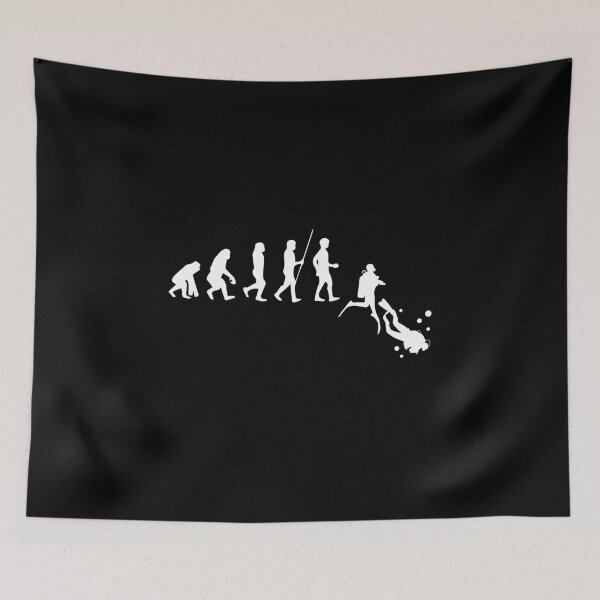 Item preview, Evolution of a Diver designed and sold by redshirtz.