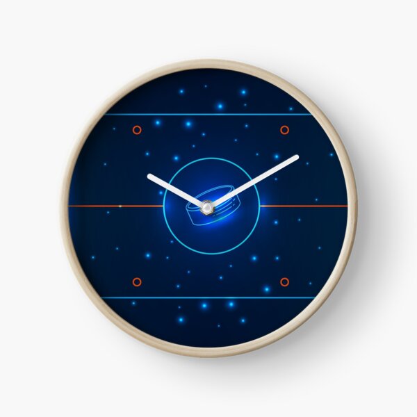 Hockey Ice Rink Clock