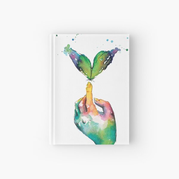 Touching a Butterfly Wish Hardcover Journal