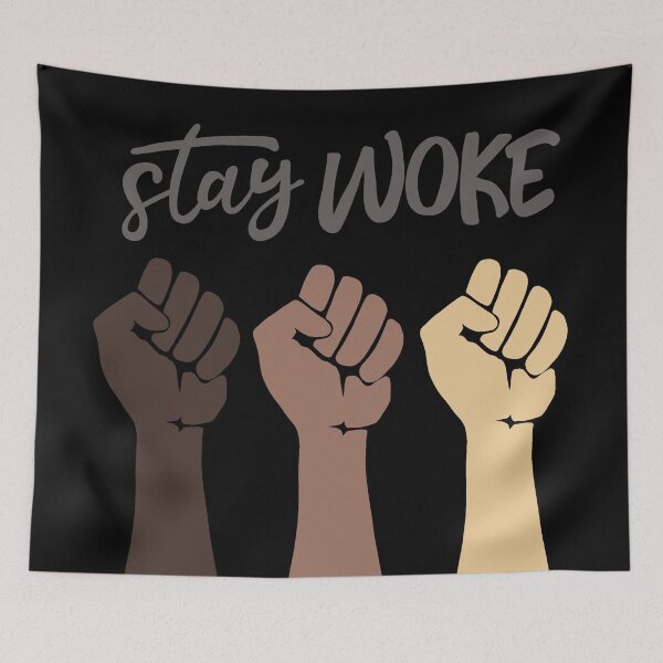 Item preview, Stay Woke designed and sold by ValentinaHramov.