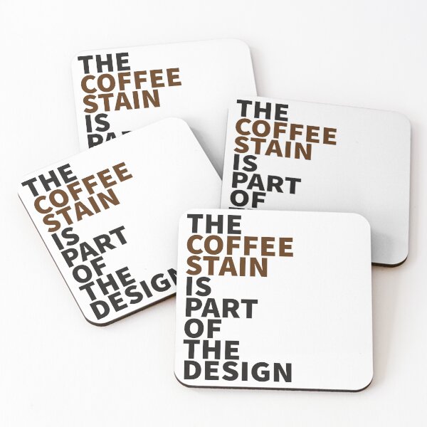 Item preview, The coffee stain is part of the design designed and sold by DD1492.