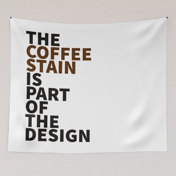 Item preview, The coffee stain is part of the design designed and sold by DD1492.