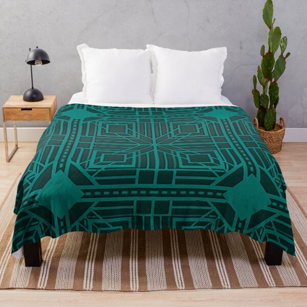Item preview, Diseño abstracto Art Deco turquesa designed and sold by Si-aidra.