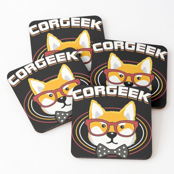 Item preview, Funny Corgi Geek Corgeek Book Lovers Gift design design designed and sold by Lisbob.