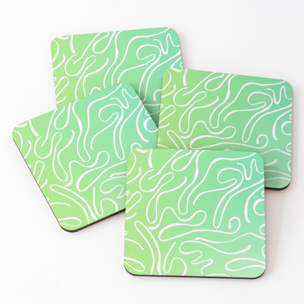 Item preview, Gradient light green patterns designed and sold by Shineyarts.