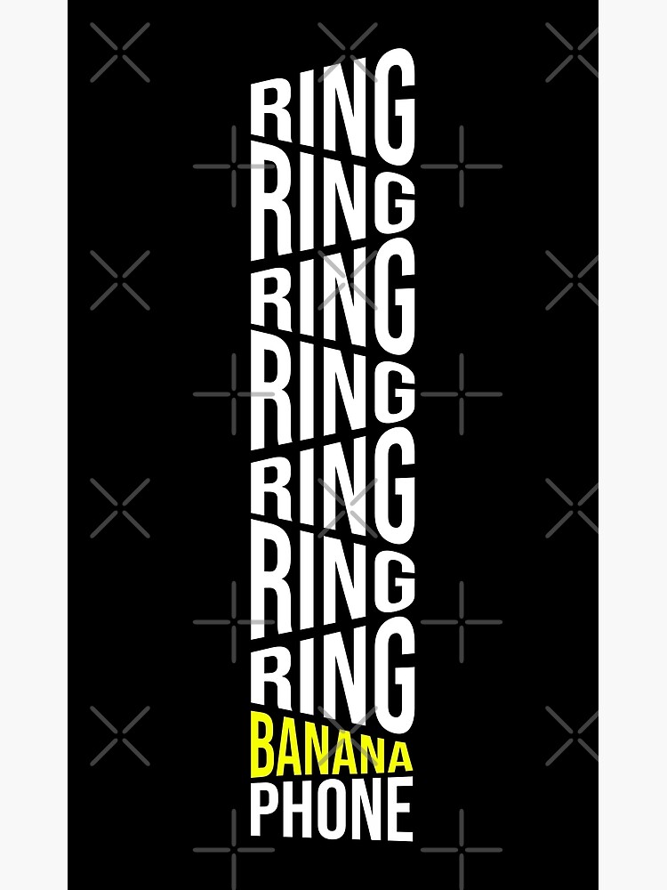 "Banana Phone Meme" Poster for Sale by artsylab Redbubble