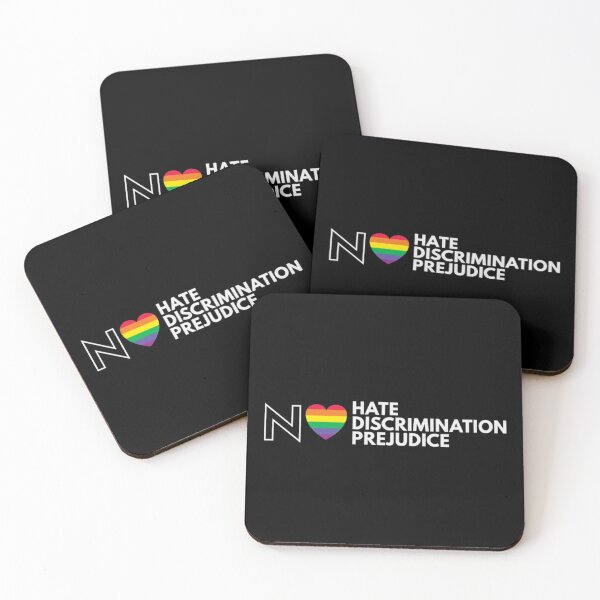 Item preview, #Pride No Hate, No Discrimination, No Prejudice print designed and sold by kirstenovich.