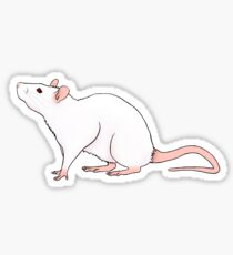 P.E.W. Fancy Rat Stickers Sticker