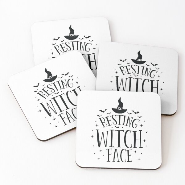 Item preview, Resting Witch Face Spooky Halloween Gift Idea designed and sold by haselshirt.