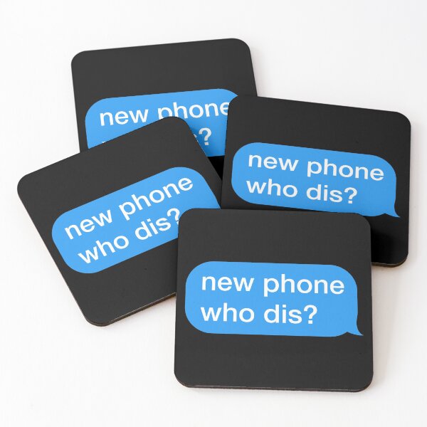 Item preview, Meme Funny new phone who dis Joke Gift designed and sold by SuperFreshArt.