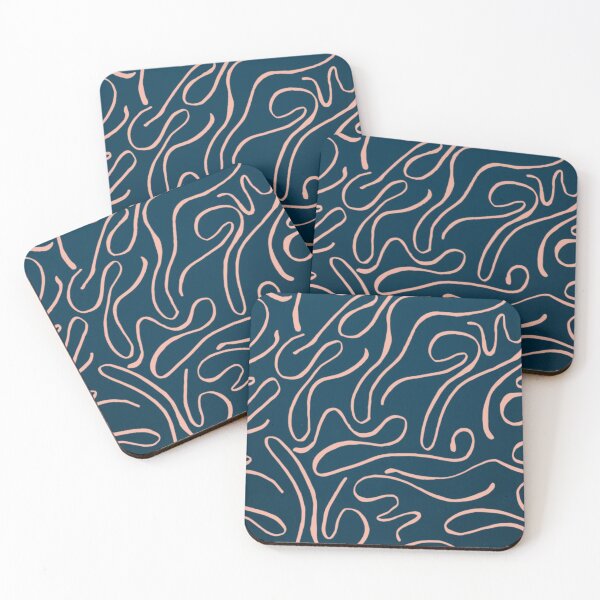 Item preview, Color blue patterns designed and sold by Shineyarts.