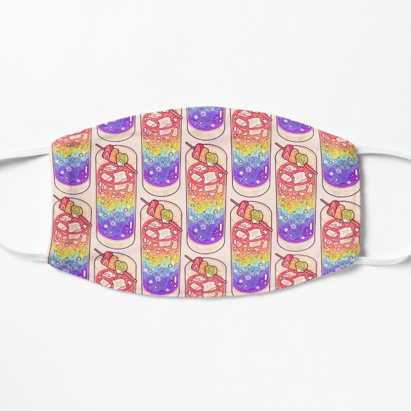 Rainbow cocktail Mask