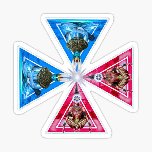 African Spirituality: EKENACHI By SIRIUS-UGO-ART Sticker
