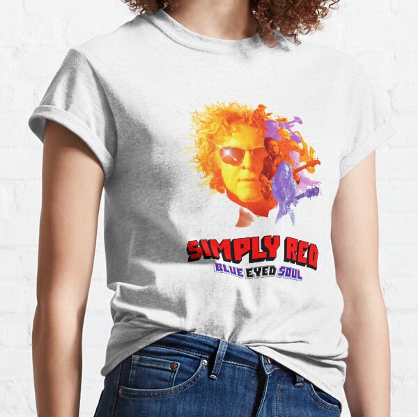 simply red t shirt