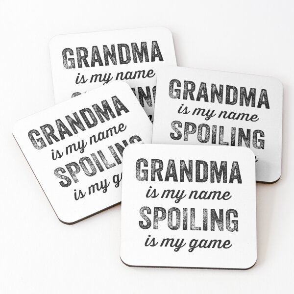 Item preview, Grandma Is My Name Spoiling Is My Game Gift designed and sold by haselshirt.