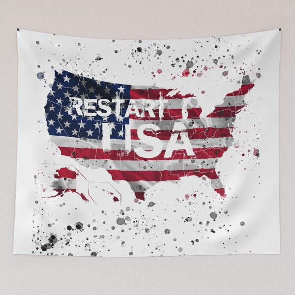 Item preview, July 4 USA Independent day (Restart USA) designed and sold by ChamodSachintha.