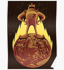 Starman Own Earth Poster