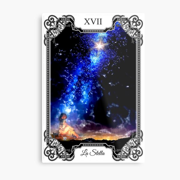 XVII - La Stella ( XVII - The Star) Metal Print