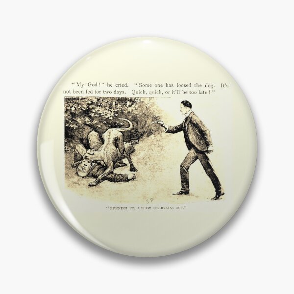 Item preview, Sherlock Holmes - Copper Beeches - (Sidney Paget Vintage Illustration) designed and sold by CrimeLab.