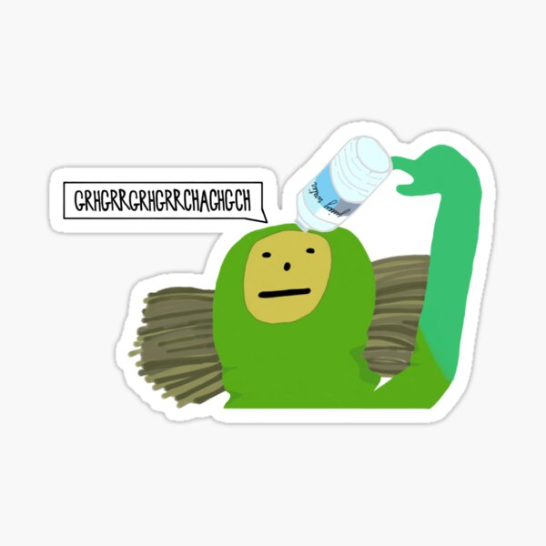 JuicyFruitSnacks Drinking Water Sticker