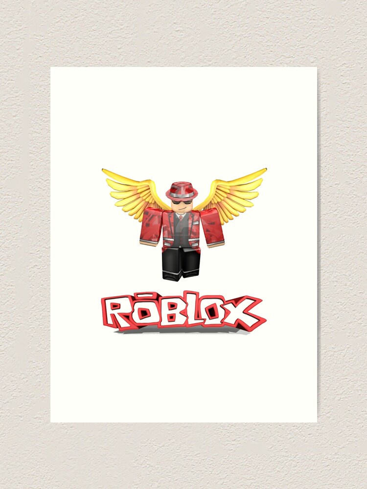 Roblox Art Print By Amrank Redbubble - copy of copy of roblox shirt template transparent mask by tarikelhamdi redbubble