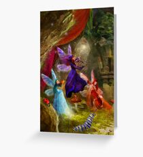 Dancing Auroras - Charmed Melodies Greeting Card