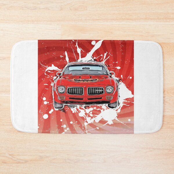 Item preview, Red Pontiac Firebird Cartoon Splash designed and sold by Aaaah Eeeek  Studio.
