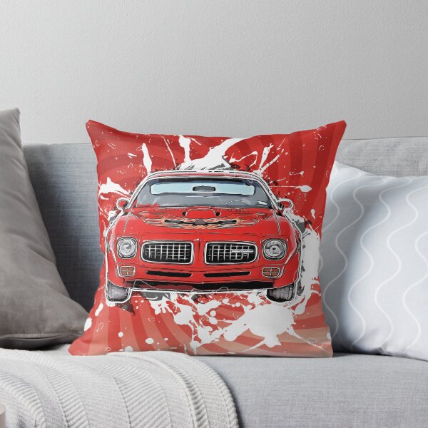 Item preview, Red Pontiac Firebird Cartoon Splash designed and sold by Aaaah Eeeek  Studio.