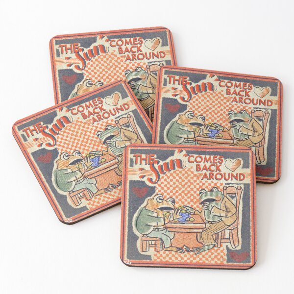 Item preview, Retro Frog and Toad designed and sold by riobot.