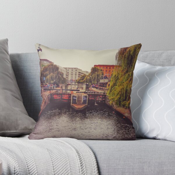 Camden London Throw Pillow