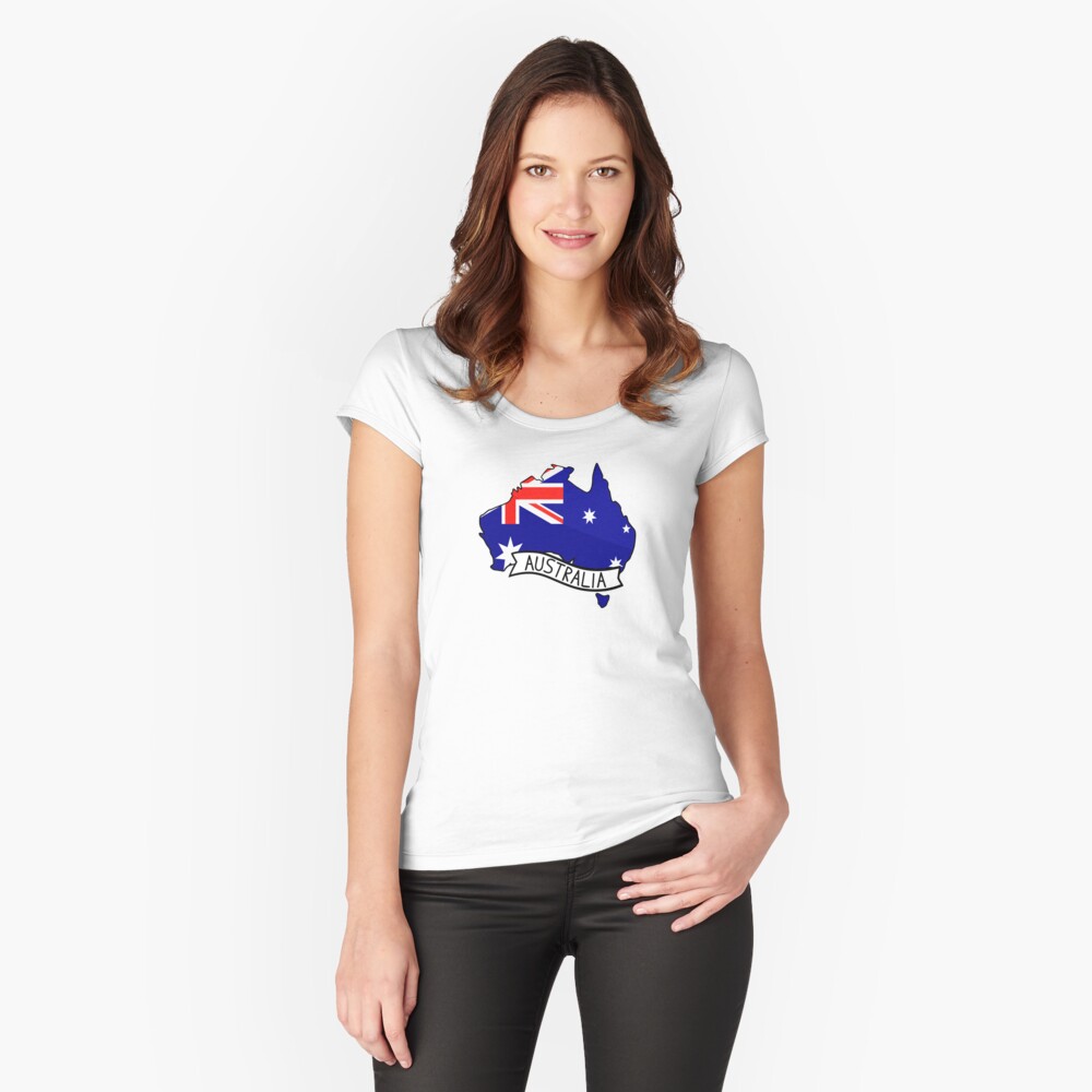 Item preview, Fitted Scoop T-Shirt designed and sold by Drawingvild.