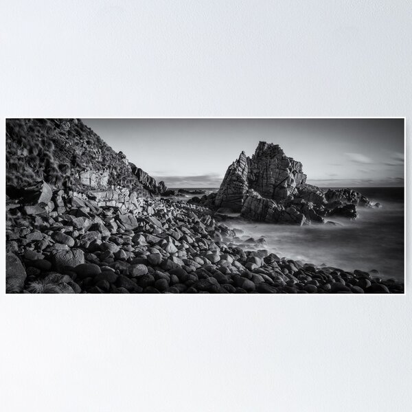 Item preview, Cape Woolamai, Phillip Island - in monochrome designed and sold by photograham.