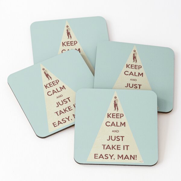 Item preview, Keep calm and just take it easy man designed and sold by filippobassano.