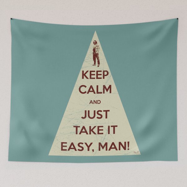 Item preview, Keep calm and just take it easy man designed and sold by filippobassano.