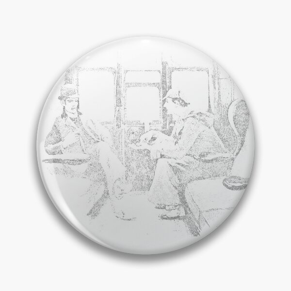 Item preview, Sherlock Holmes & Dr. John Watson (Vintage Illustration) designed and sold by CrimeLab.