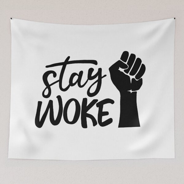 Item preview, Stay Woke designed and sold by ValentinaHramov.