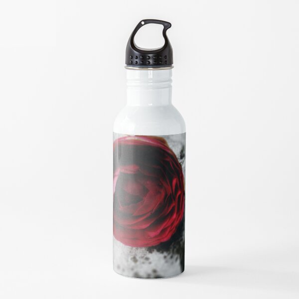 Red Rose Water Bottle